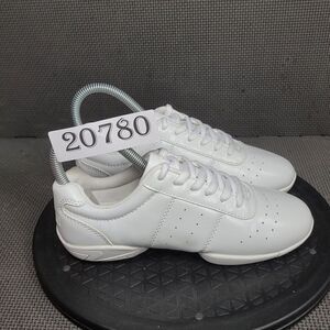 Yingrui Light Dance Shoes Youth Sz 3 EU 35 White Athletic Trainers Sneakers